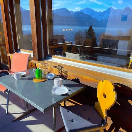 Lake Thun Alps Scenic Views And Concierge By Swisshut Appartamento Beatenberg