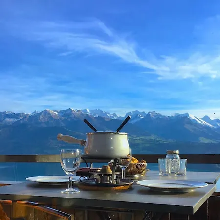 Thun Alps Scenic Views And Concierge By Swisshut Appartamento Beatenberg