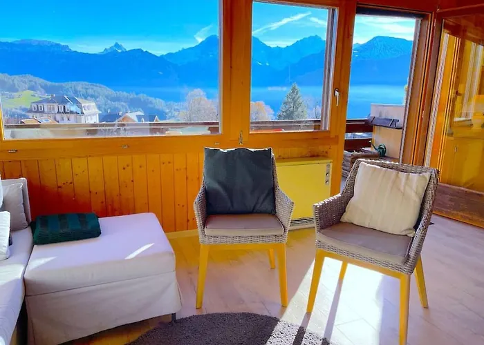 Thun Alps Scenic Views And Concierge By Swisshut *