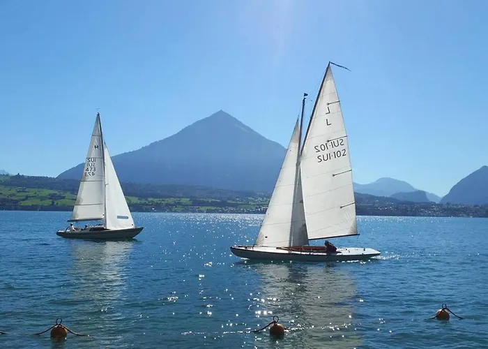 Thun Alps Scenic Views And Concierge By Swisshut Apartamento Beatenberg